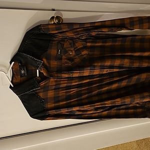 Mens Harley button up